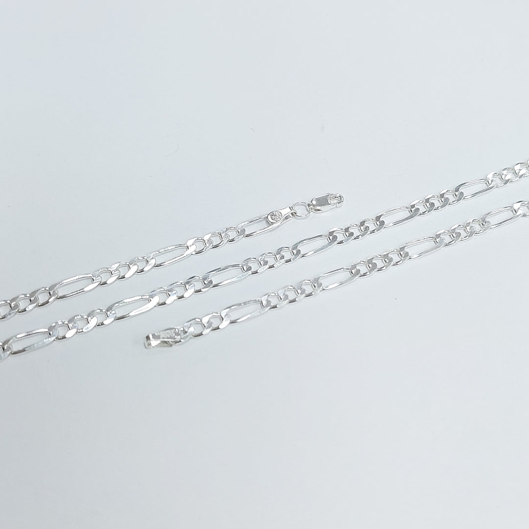 CADENA TEJIDO 3X1 PLATA .925 55 CM 16.2 GR (NUEVO)