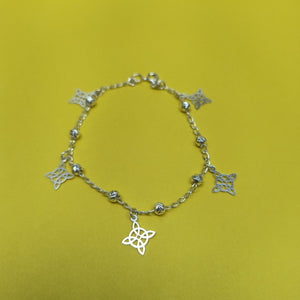 PULSERA TEJIDO ESPECIAL PLATA .925 18 CM 3.1 GR (NUEVO)