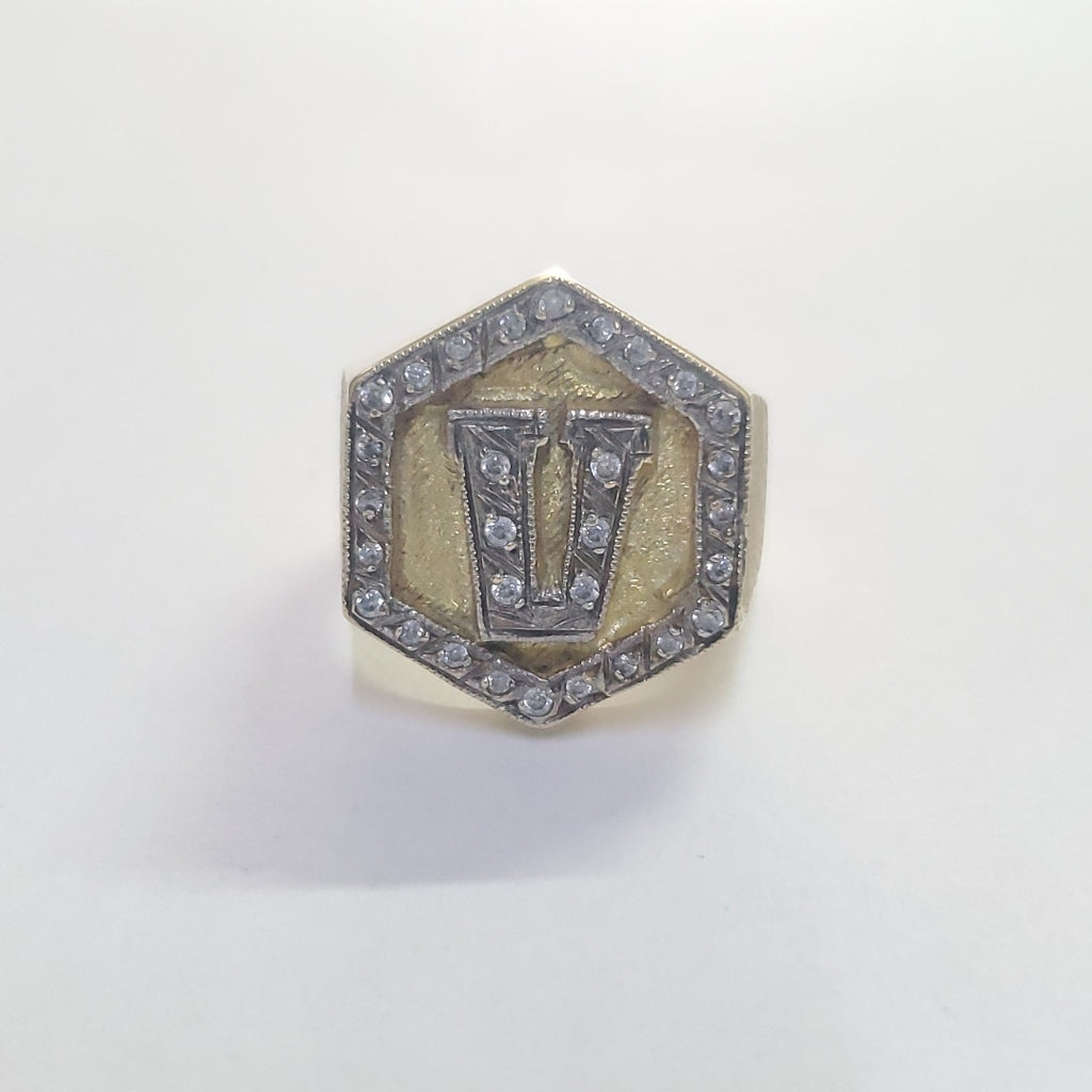 ANILLO ORO 10 K 18.8 GRMS (SEMINUEVO)