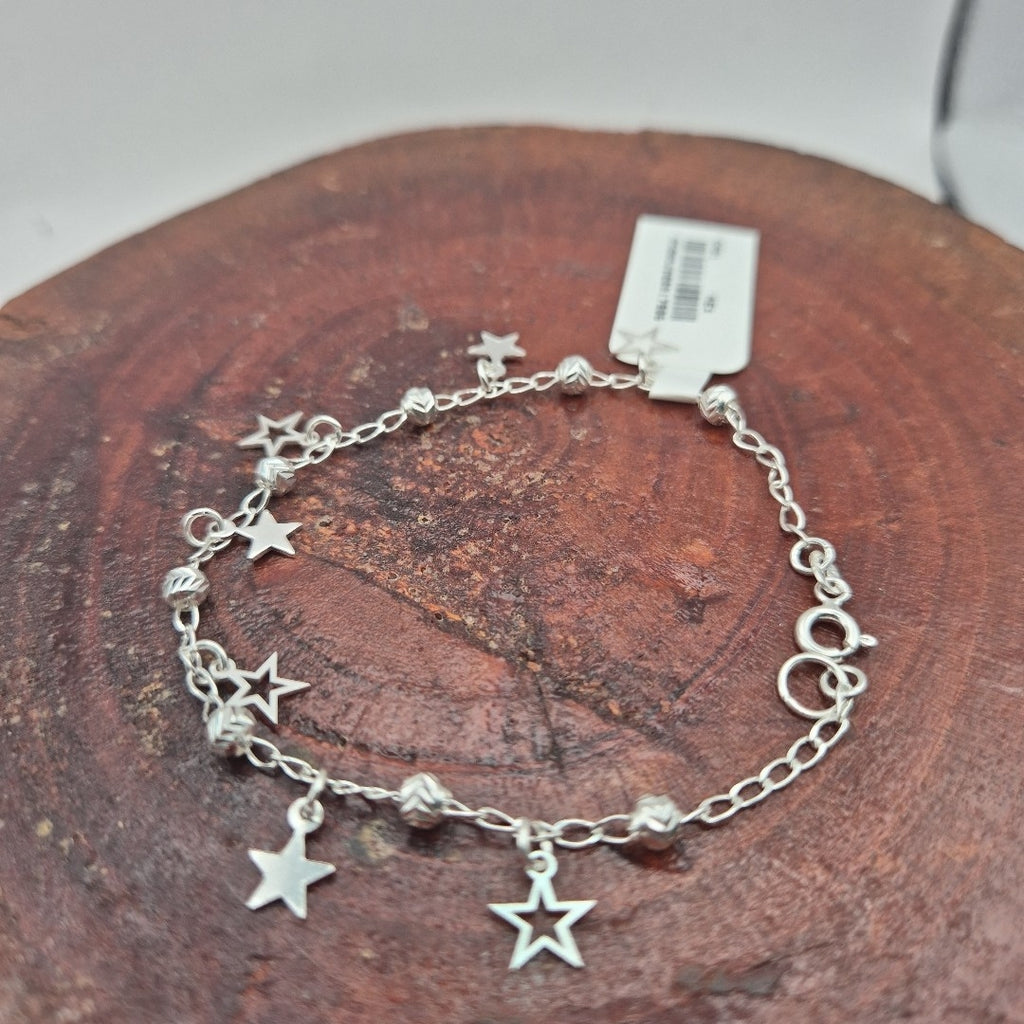 PULSERA TEJIDO ESPECIAL PLATA .925 18 CM 3.1 GR (NUEVO)
