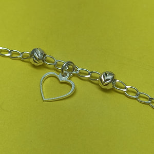 PULSERA TEJIDO ESPECIAL PLATA .925 18 CM 2.7 GR (NUEVO)