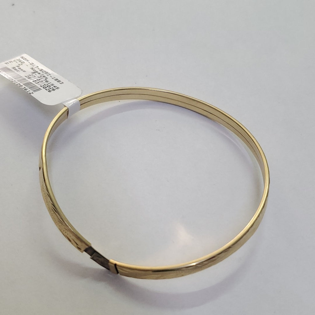 PULSERA RIGIDA ORO 10 K 5.3 GRMS (SEMINUEVO)