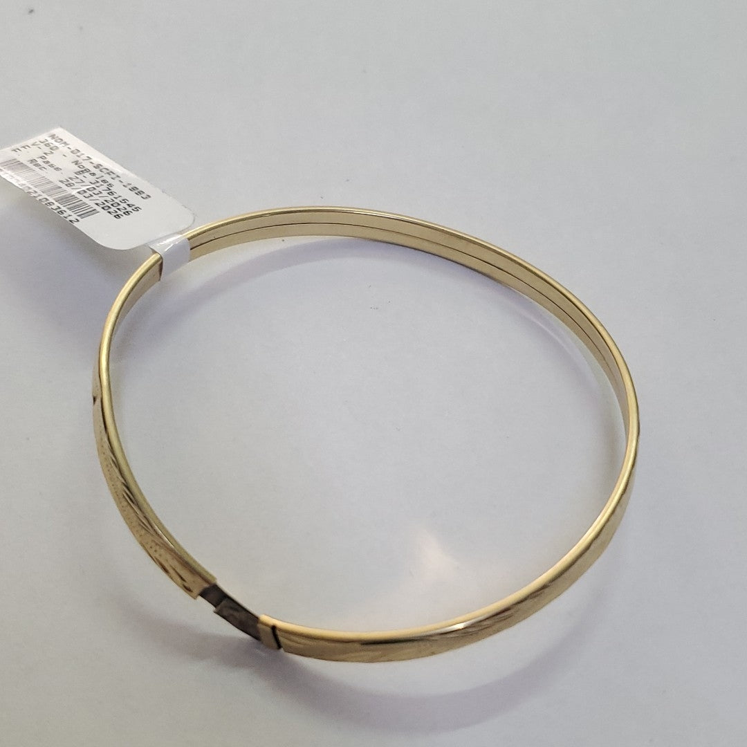 PULSERA RIGIDA ORO 10 K 5.3 GRMS (SEMINUEVO)