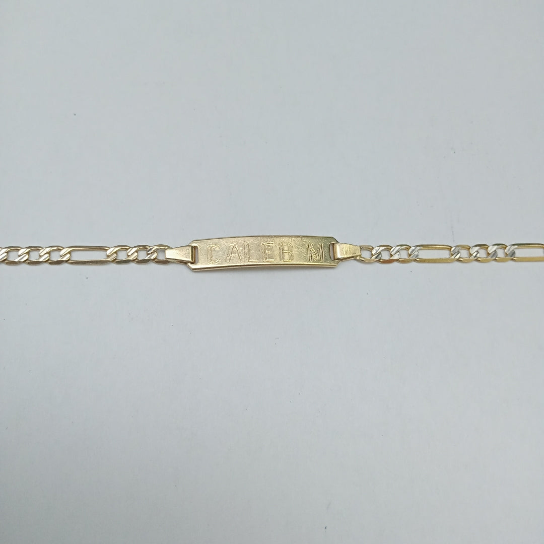 ESCLAVA ORO 14 K 3.1 GRMS (SEMINUEVO)