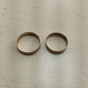ARGOLLA ORO 14 K 3.5 GRMS (SEMINUEVO)