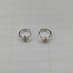 ARRACADAS C/CIRCONIAS PLATA .925 1.9 GR (NUEVO)