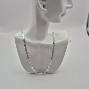 PULSERA TEJIDO TEJIDO ESPECIAL PLATA .925 18 CM 3.1 GR (NUEVO)