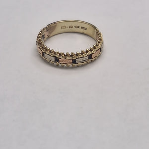 ANILLITO ORO, ORO COMBINADO 10 K 3.1 GRMS (SEMINUEVO)