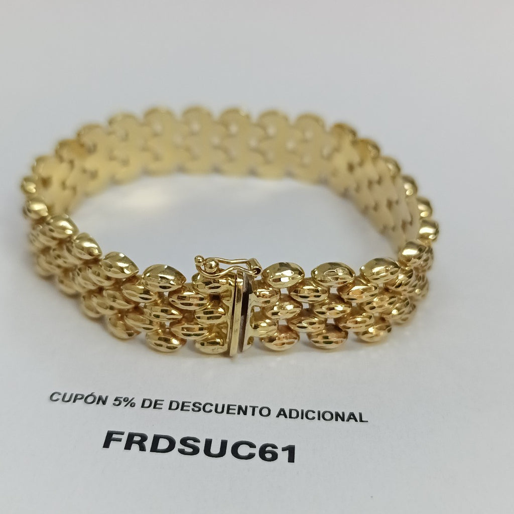 PULSERA ORO 14 K 28,30 GRMS (SEMINUEVO)