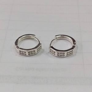 ARRACADAS C/CIRCONIAS PLATA .925 2.5 GR (NUEVO)