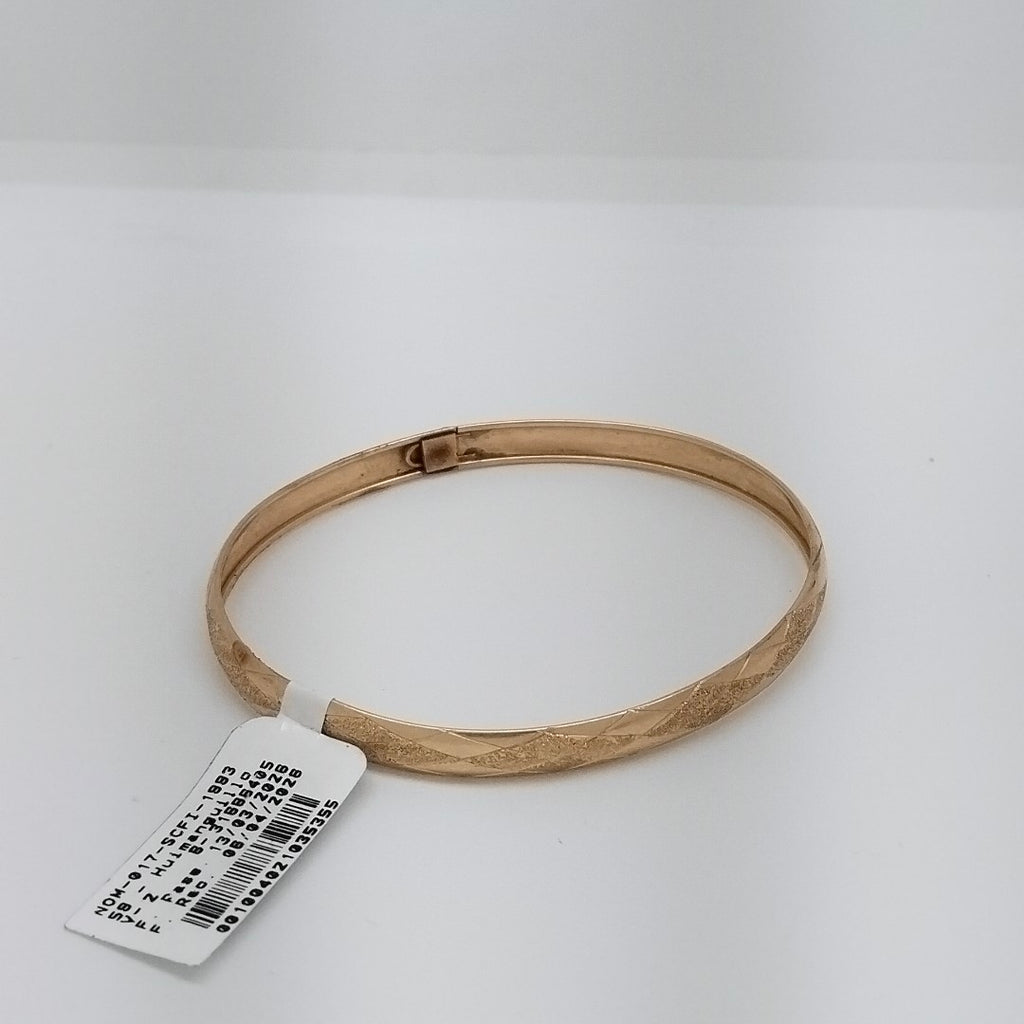 PULSERA RIGIDA ORO 14 K 5 GRMS (SEMINUEVO)