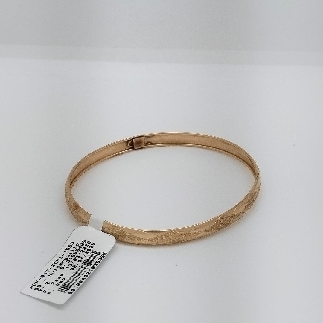 PULSERA RIGIDA ORO 14 K 5 GRMS (SEMINUEVO)