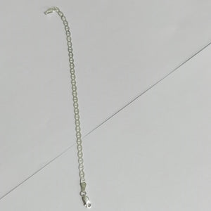 PULSERA TEJIDO GUCHI PLATA .925 18 CM 2.7 GR (NUEVO)