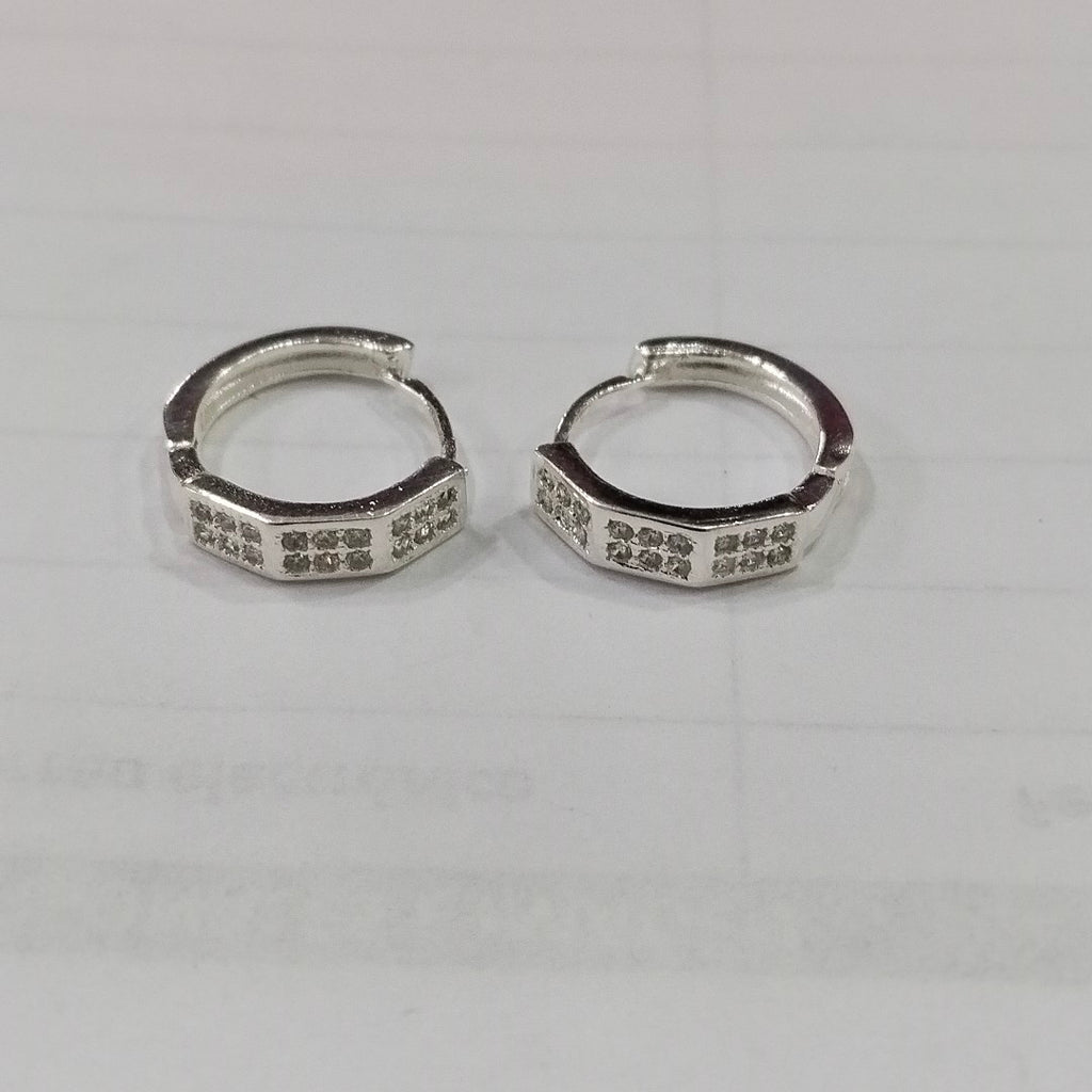 ARRACADAS C/CIRCONIAS PLATA .925 2.6 GR (NUEVO)