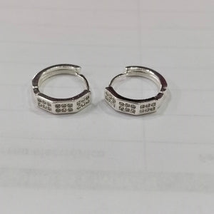 ARRACADAS C/CIRCONIAS PLATA .925 2.6 GR (NUEVO)