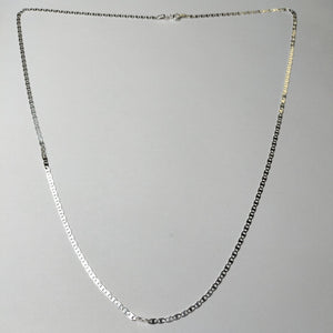 CADENA TEJIDO ESPEJO PLATA .925 60 CM 4.3 GR (NUEVO)