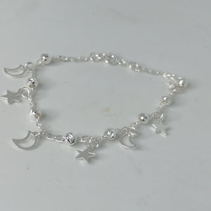 PULSERA TEJIDO TEJIDO ESPECIAL PLATA .925 18 CM 3.1 GR (NUEVO)