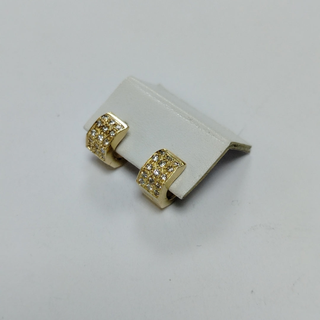 ARRACADAS PAR ORO 14 K 6,10 GRMS (SEMINUEVO)
