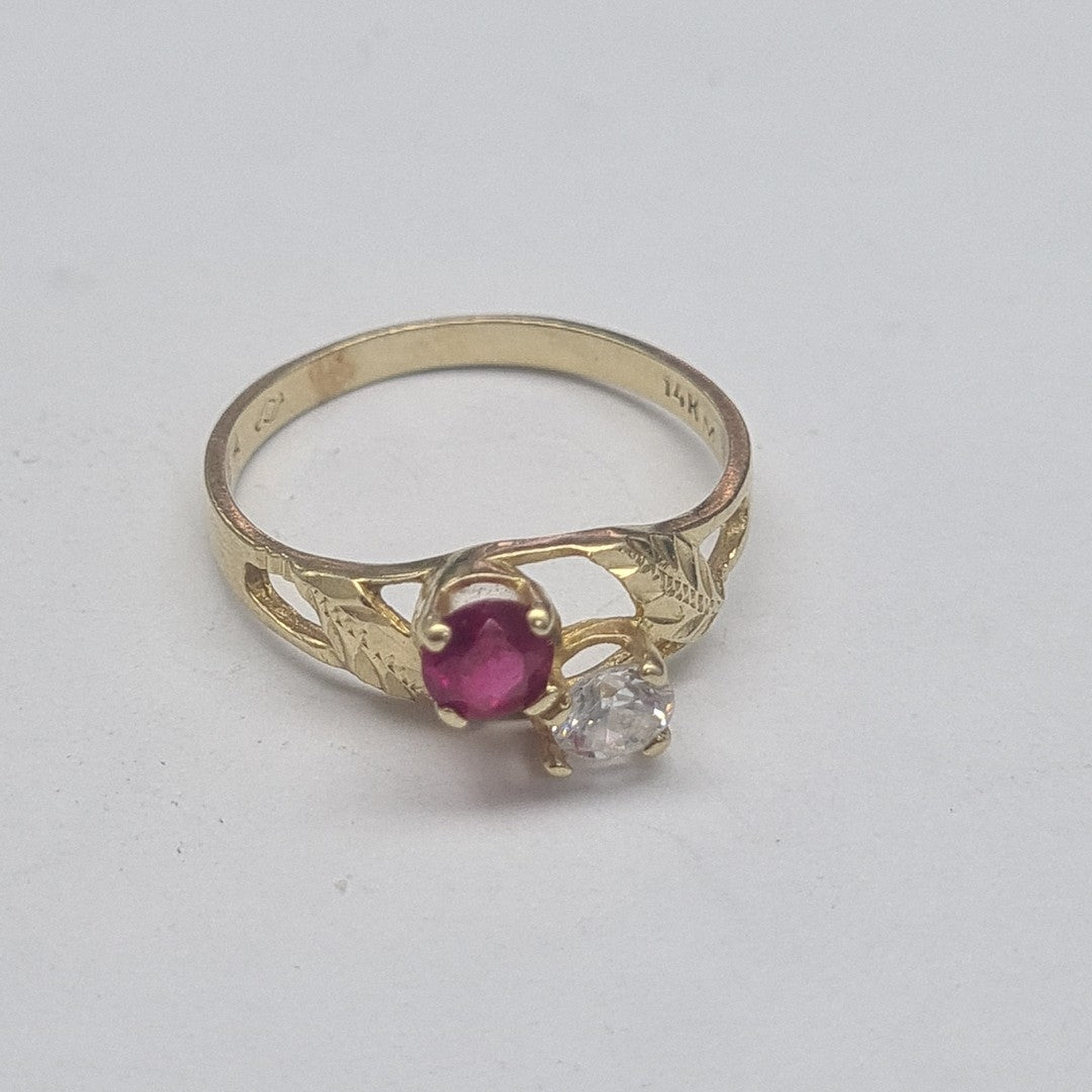 ANILLITO ORO 14 K 2.4 GRMS (SEMINUEVO)