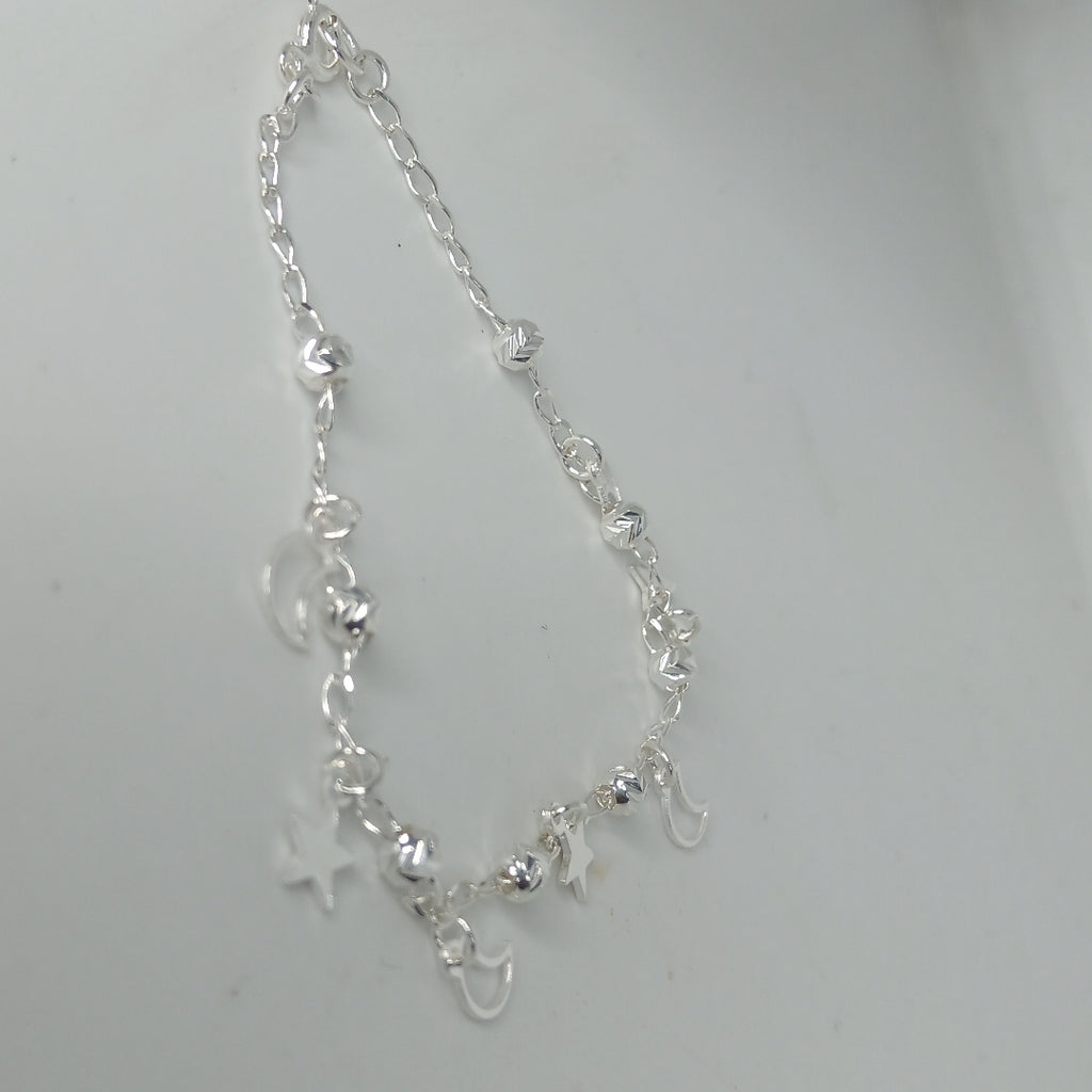PULSERA TEJIDO TEJIDO ESPECIAL PLATA .925 18 CM 3.1 GR (NUEVO)