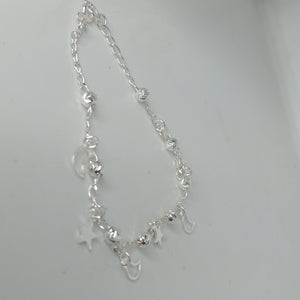 PULSERA TEJIDO TEJIDO ESPECIAL PLATA .925 18 CM 3.1 GR (NUEVO)