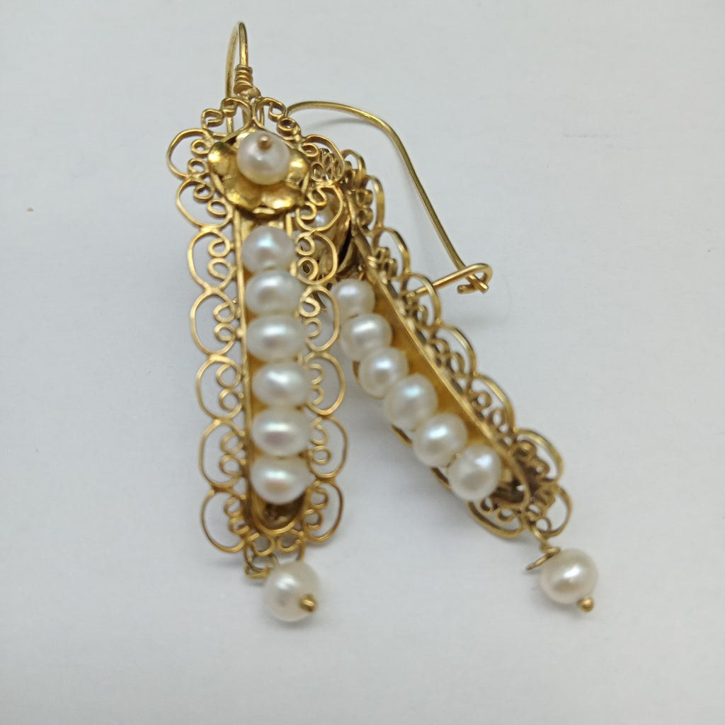 ARETES PAR ORO 8 K 3,50 GRMS (SEMINUEVO)
