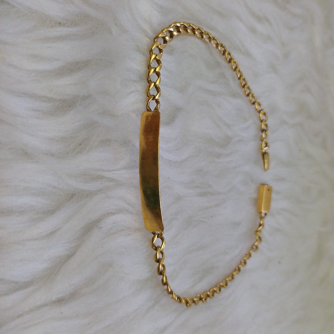 ESCLAVA ORO 18 K 8.8 GRMS (SEMINUEVO)