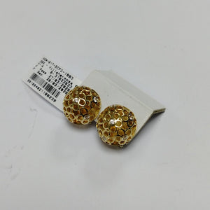 ARETES PAR ORO 14 K 6,00 GRMS (SEMINUEVO)