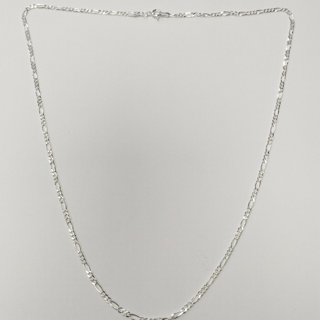 CADENA TEJIDO 3X1 PLATA .925 55 CM 4.4 GR (NUEVO)