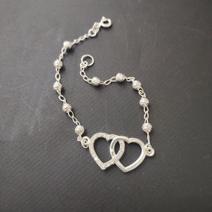 PULSERA TEJIDO TEJIDO ESPECIAL PLATA .925 18 CM 4.1 GR (NUEVO)