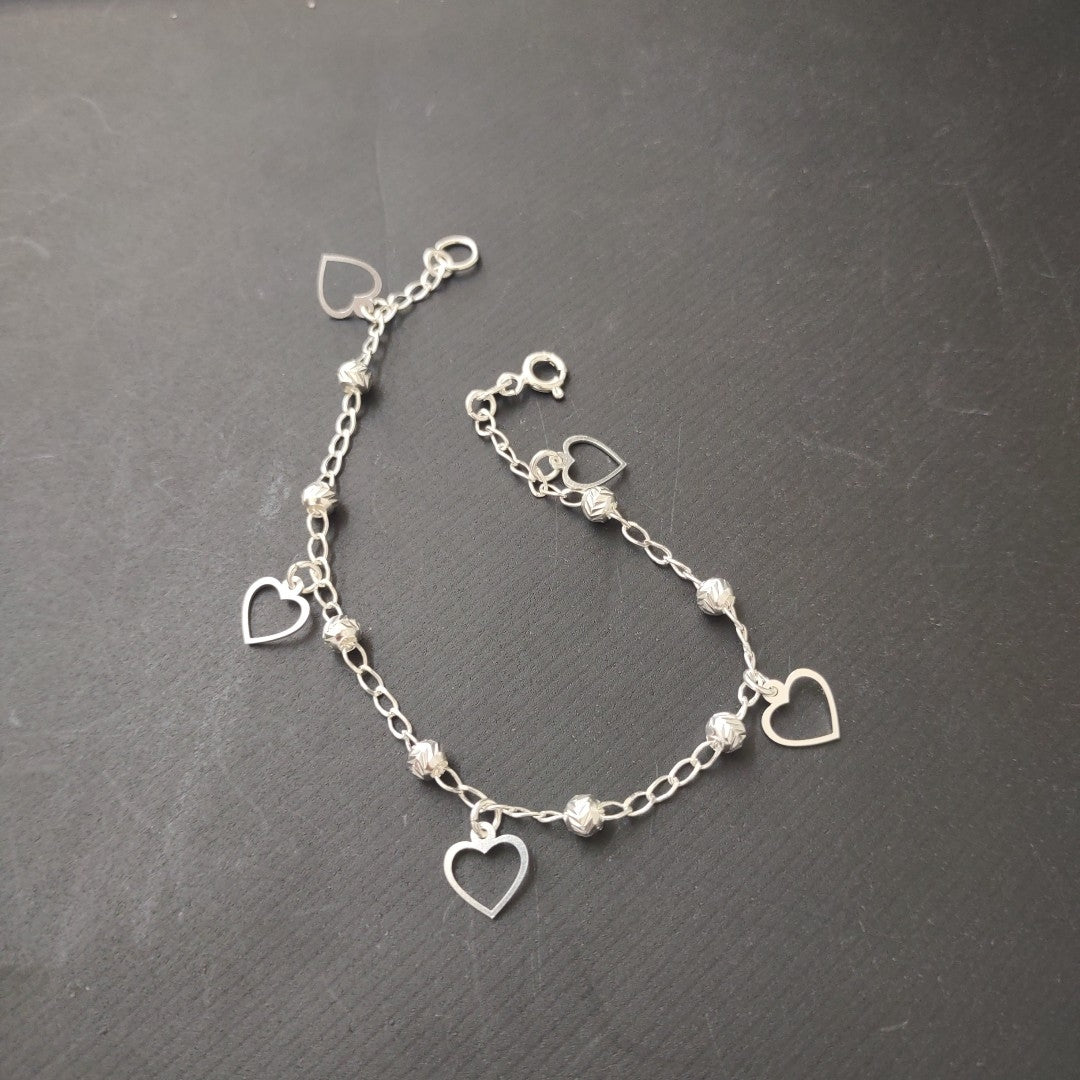 PULSERA TEJIDO ESPECIAL PLATA .925 18 CM 2.7 GR (NUEVO)