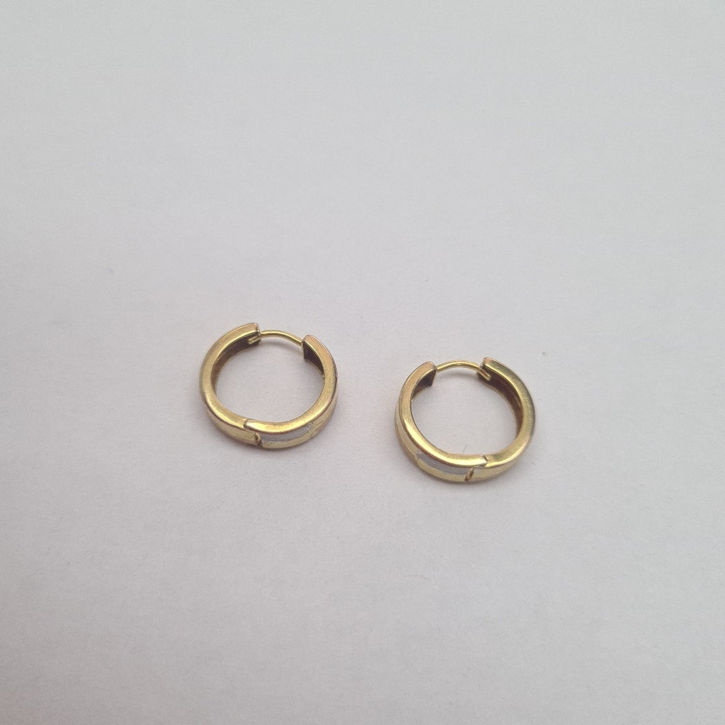 ARRACADAS PAR ORO 14 K 1.6 GRMS (SEMINUEVO)