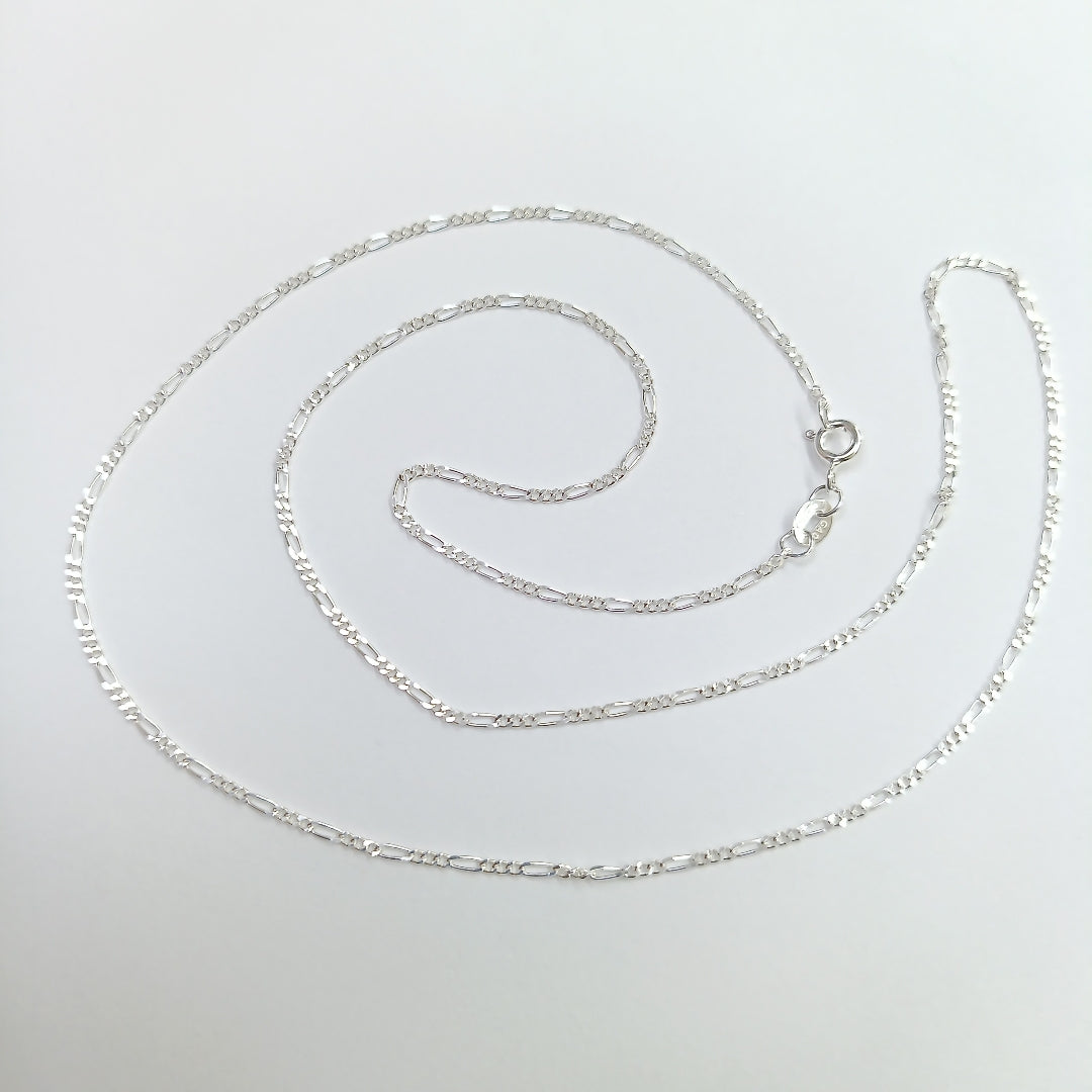 CADENA TEJIDO 3X1 PLATA .925 55 CM 2.2 GR (NUEVO)
