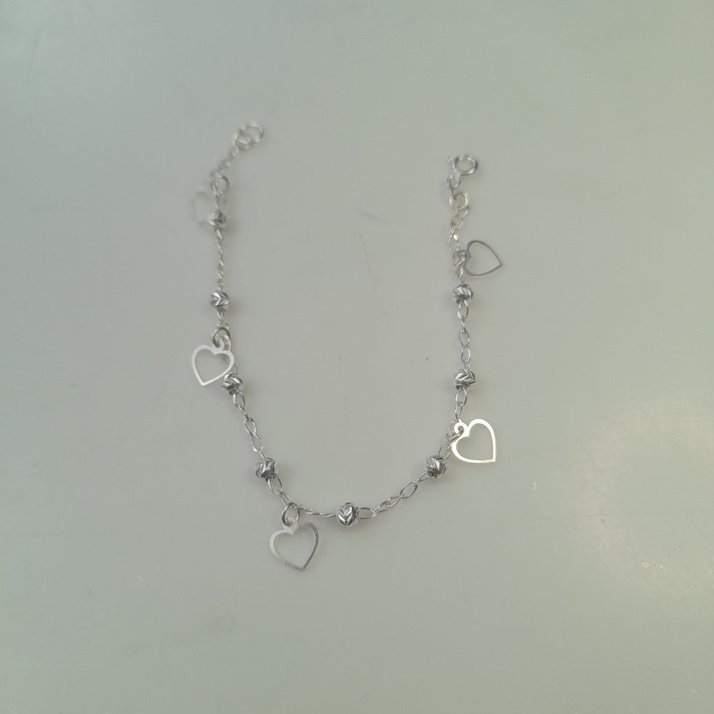 PULSERA TEJIDO ESPECIAL PLATA .925 18 CM 2.6 GR (NUEVO)