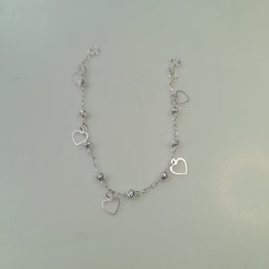 PULSERA TEJIDO ESPECIAL PLATA .925 18 CM 2.6 GR (NUEVO)