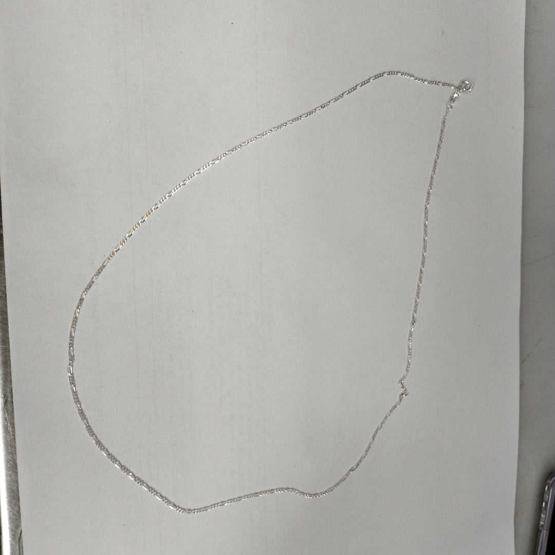 CADENA TEJIDO 3X1 PLATA .925 55 CM 2.2 GR (NUEVO)