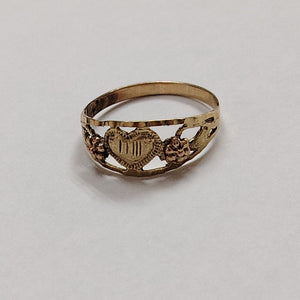 ANILLO ORO 10 K 2.3 GRMS (SEMINUEVO)
