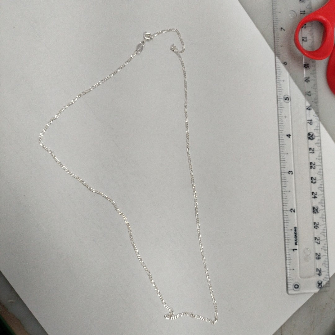 CADENA TEJIDO 3X1 PLATA .925 50 CM 2.1 GR (NUEVO)