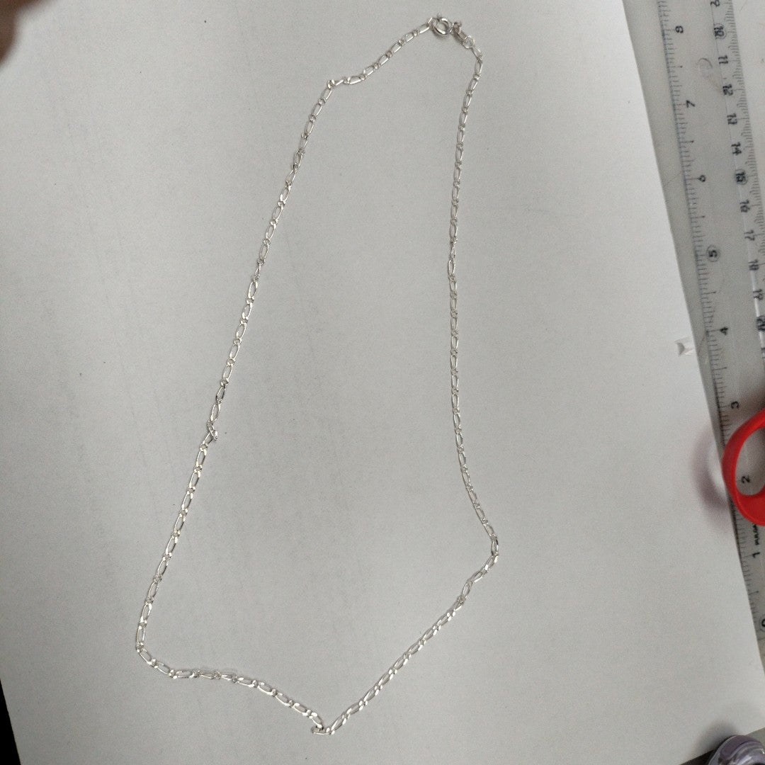CADENA TEJIDO 1X1 PLATA .925 50 CM 2.9 GR (NUEVO)