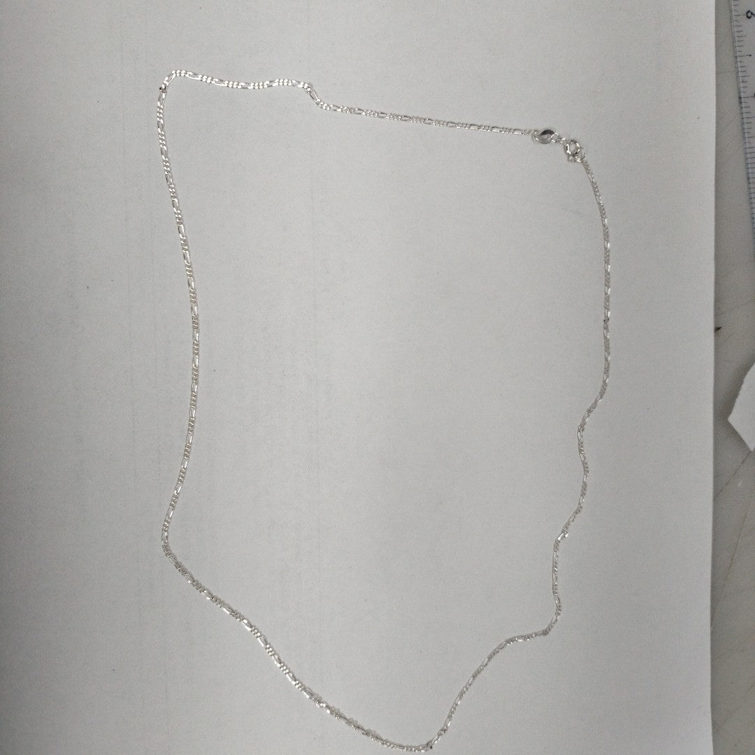 CADENA TEJIDO 3X1 PLATA .925 55 CM 2.2 GR (NUEVO)