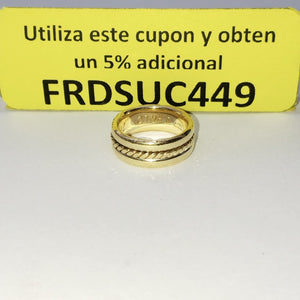 ARGOLLA ORO 14 K 8.8 GRMS (SEMINUEVO)