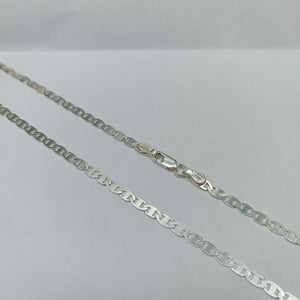 CADENA TEJIDO GUCHI PLATA .925 55 CM 8.3 GR (NUEVO)