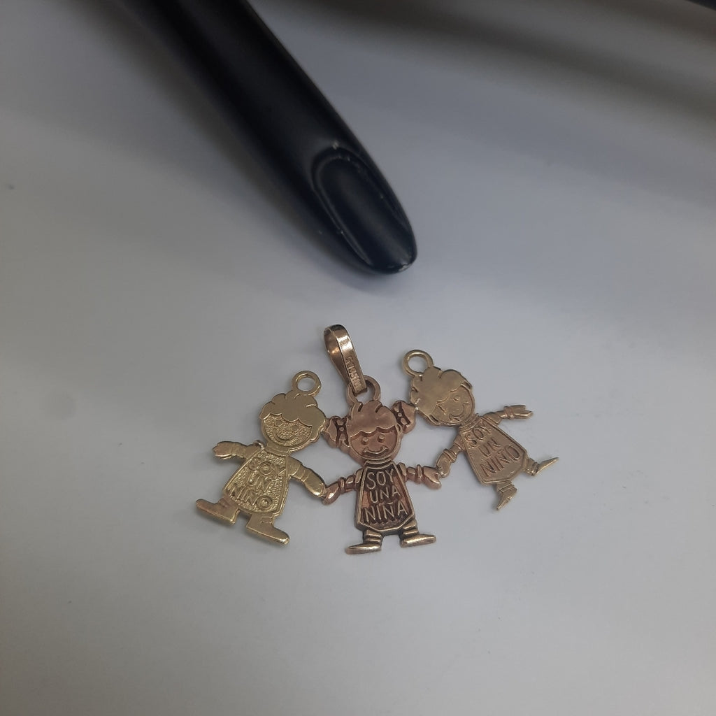 DIJE ORO COMBINADO 10 K 2.3 GRMS (SEMINUEVO)