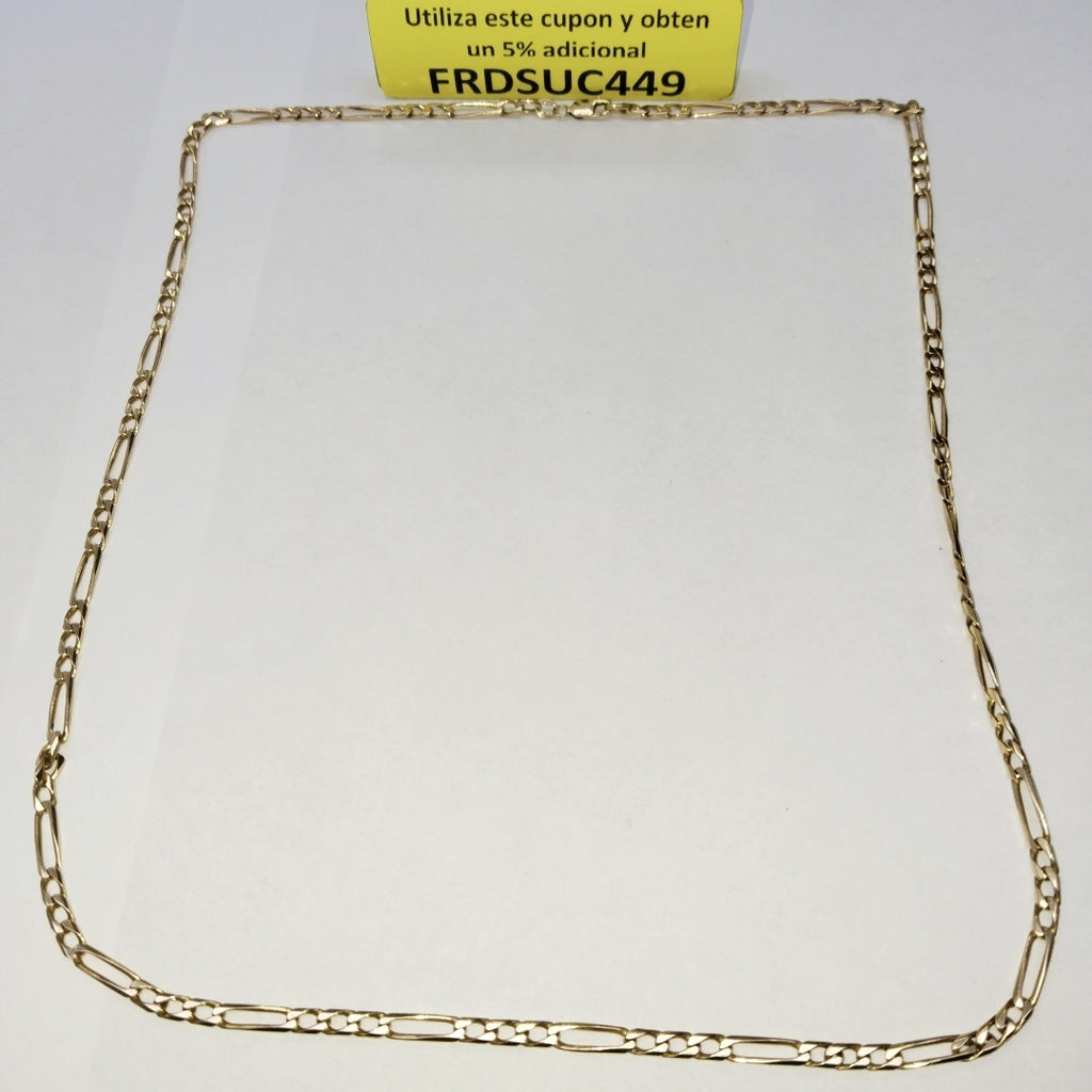 CADENA ORO 14 K 19.7 GRMS (SEMINUEVO)