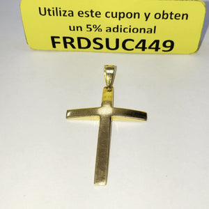 CRUZ, DIJE ORO 18 K 11.2 GRMS (SEMINUEVO)