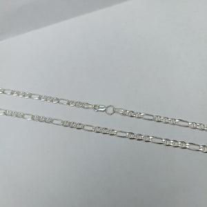 CADENA TEJIDO MARINERO PLATA .925 55 CM 7.8 GR (NUEVO)