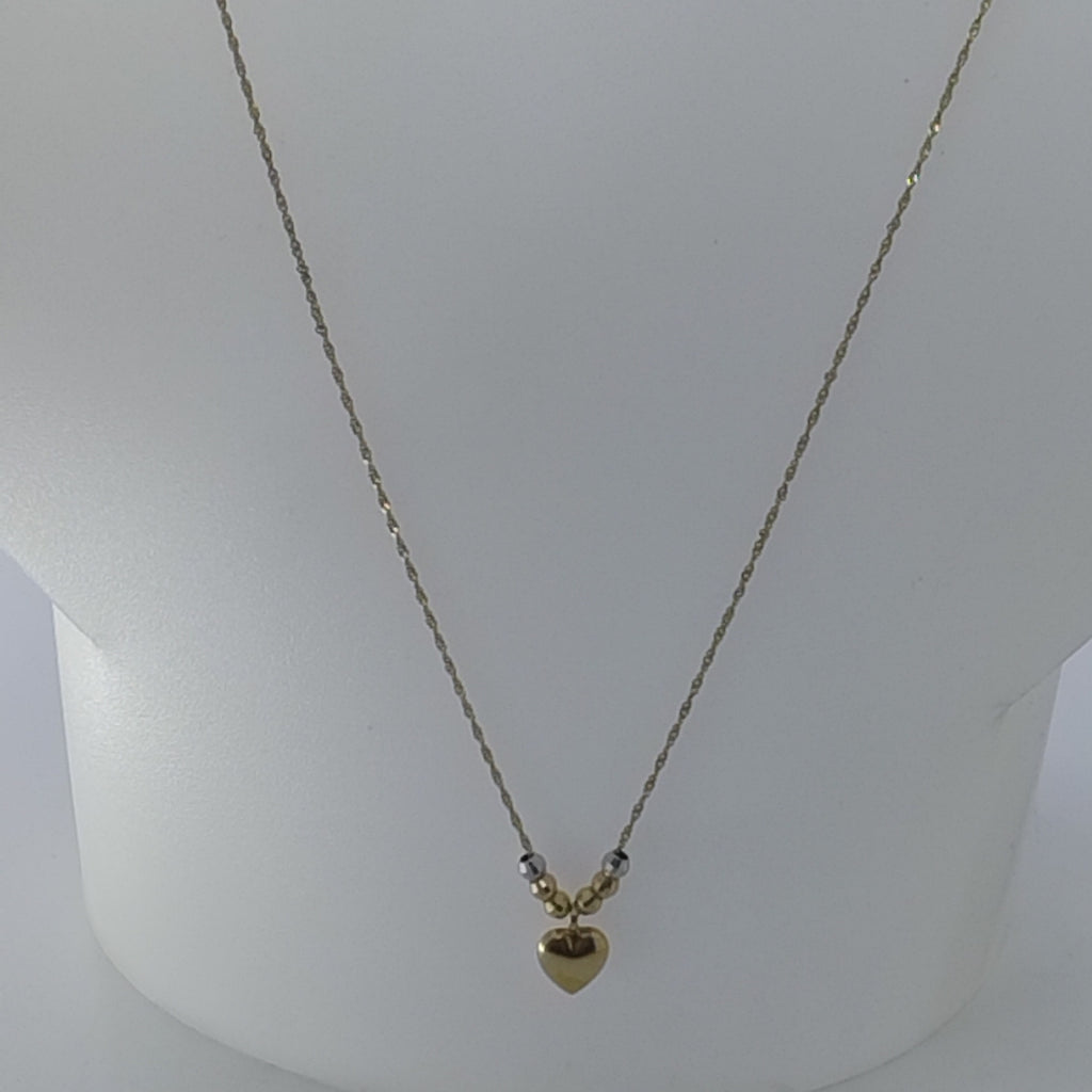 GARGANTILLA ORO, ORO COMBINADO 14 K 1.6 GRMS (SEMINUEVO)