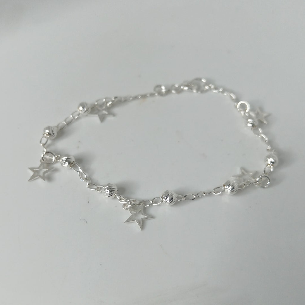PULSERA TEJIDO ESPECIAL PLATA .925 18 CM 2.7 GR (NUEVO)
