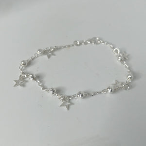 PULSERA TEJIDO ESPECIAL PLATA .925 18 CM 2.7 GR (NUEVO)