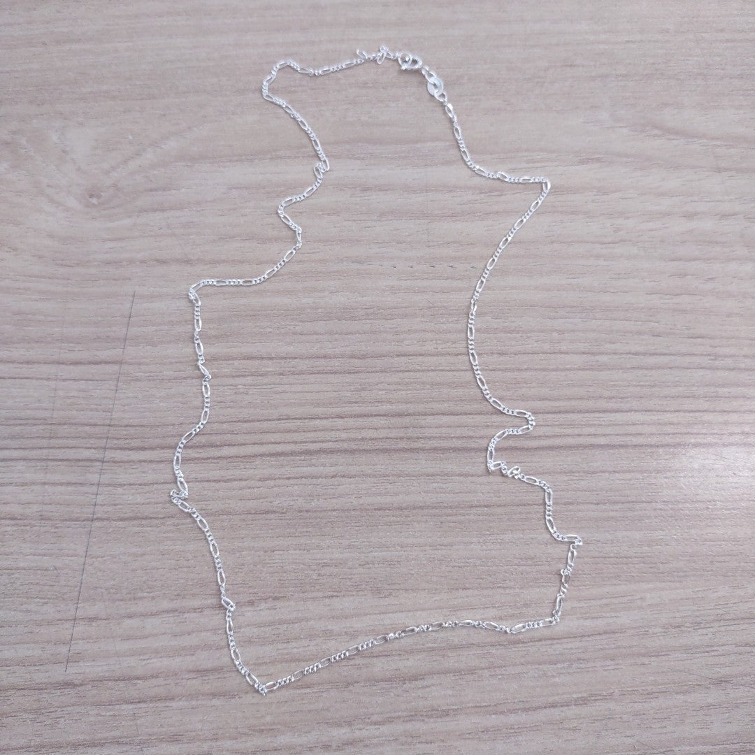 CADENA TEJIDO 3X1 PLATA .925 55 CM 2.3 GR (NUEVO)